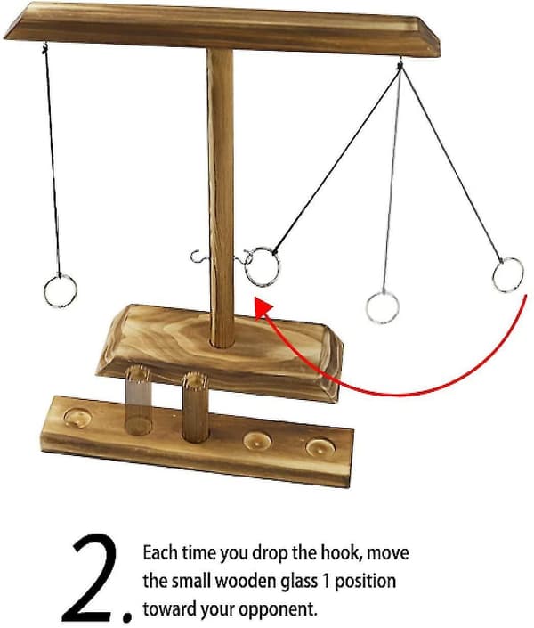 [LCS]Hooks Ring Toss Game with Shot Ladder Bundle 2 Player B (2 Player B)