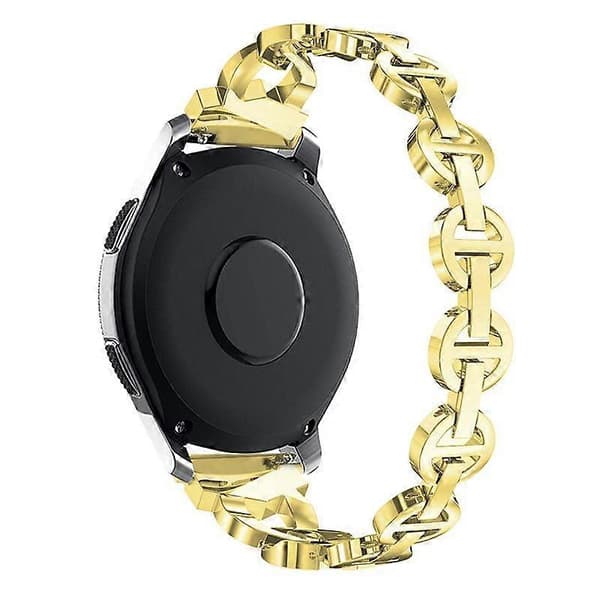 xDfind Diamond Armband i Rostfritt Stål Gold 20mm