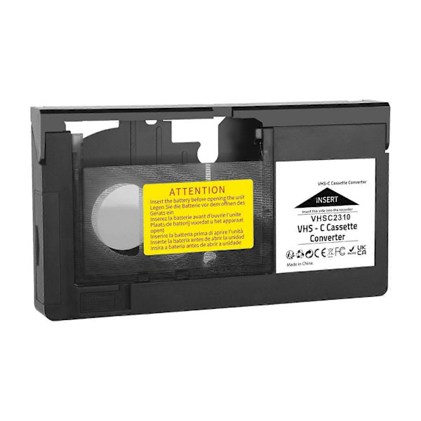 [LCS]VHS C Kassettadapter Profesjonell Motorisert VHS Kassettkonverterer