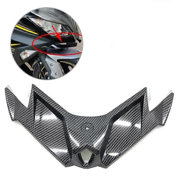 Aerodynamisk Winglet Frontkåbe til Kawasaki Ninja 300 Ninja 250 2013 2014 2015 2016 2017 Ninja25 Carbon Fiber Pattern