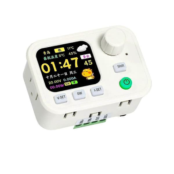 XY6509W DC Step-Down Strømforsyning 65V 9A 585W Digital Step-Down Omformer WiFi Bluetooth MPPT IPS Fargeskjerm