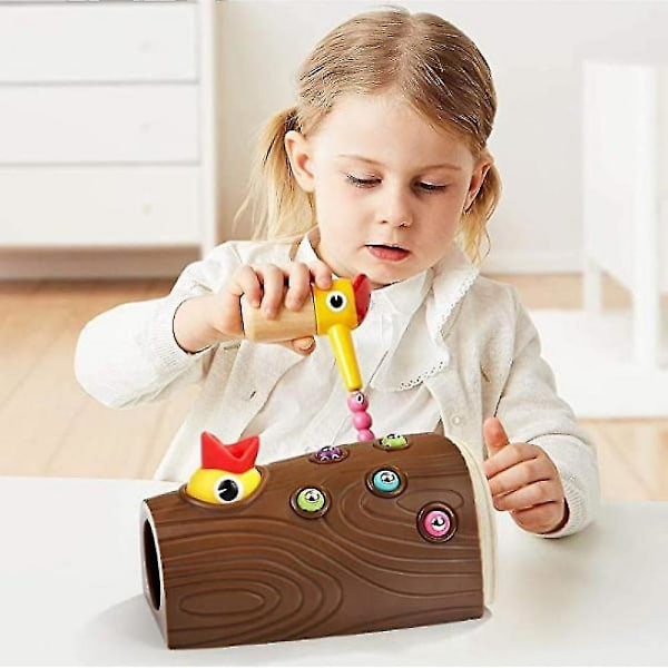 Magnetiska leksaker för småbarn 2-åringar 3-åringar Flickor Pojkar Finmotorik, Sensorisk, Matning, Förskoleleksaker