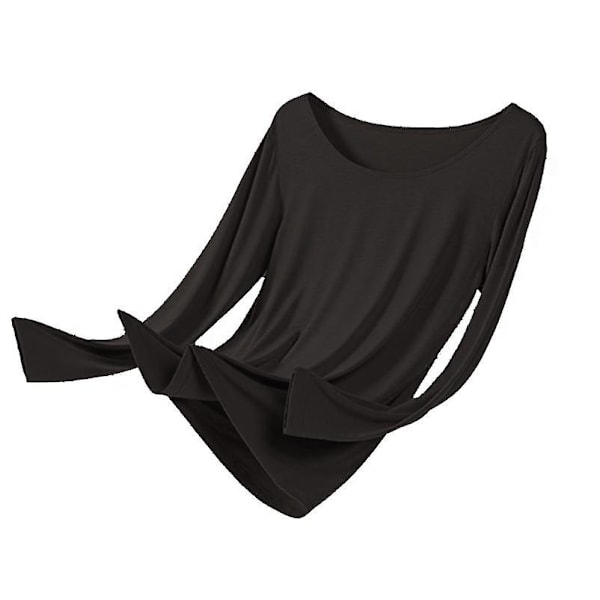 Naisten erittäin ohuet lämpökerrasto Modal-alusvaatesetit Black 2XL