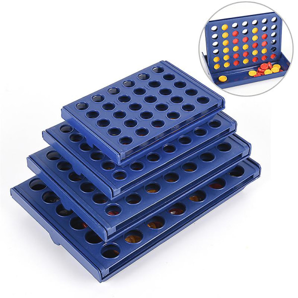 1 Set Connect 4 I Rad Brädspel Barn Pedagogiska Leksaker B