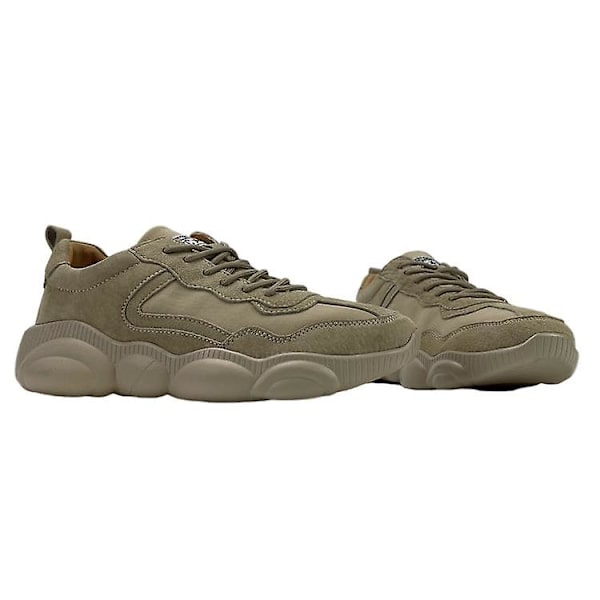Herrskor i läder, sport och fritid, allround sneakers 44