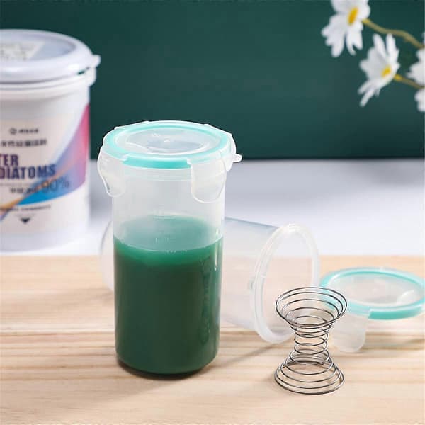Touch Up Paint Container Touchup Cups Paint Storage Cups with Lids Paint Storage Containers Airtight Paint Container 4 stk As Shown