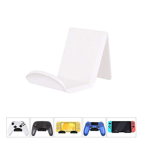 1 st hörlurshållare väggmonterad headsethållare akryl spelkontrollhållare för x-box one ps5/ps4 speltillbehör 3