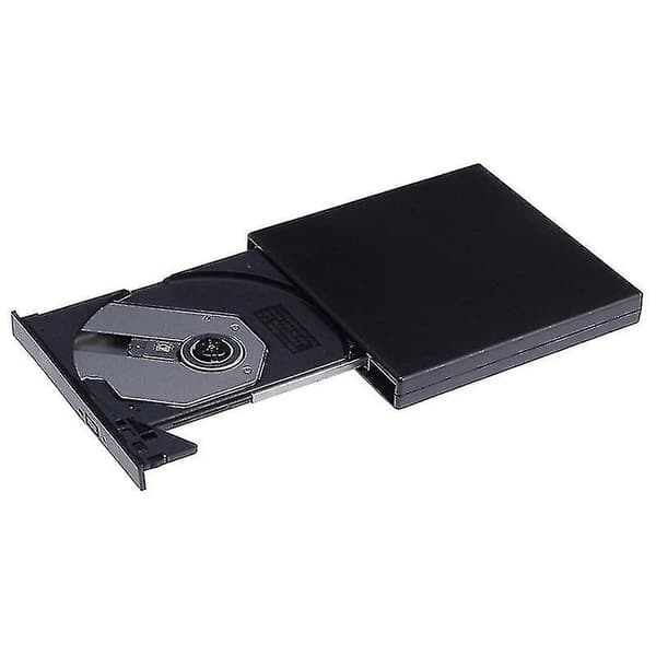 [LCS]Usb 2.0 ulkoinen CD/DVD-soitin (musta)