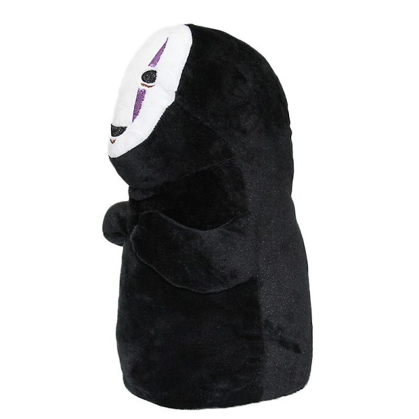 25cm Spirited Away Hänge Faceless Man Svart No Face Gost Plysch Samlarobjekt Anime Karaktär Väska