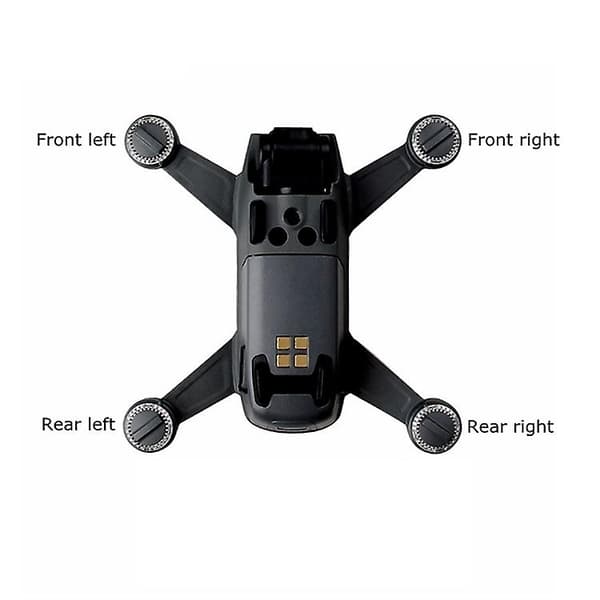 [LCS]Kompatibel med DJI Spark LED-lampskärm underhållstillbehör Front Right Back Left Lampshade