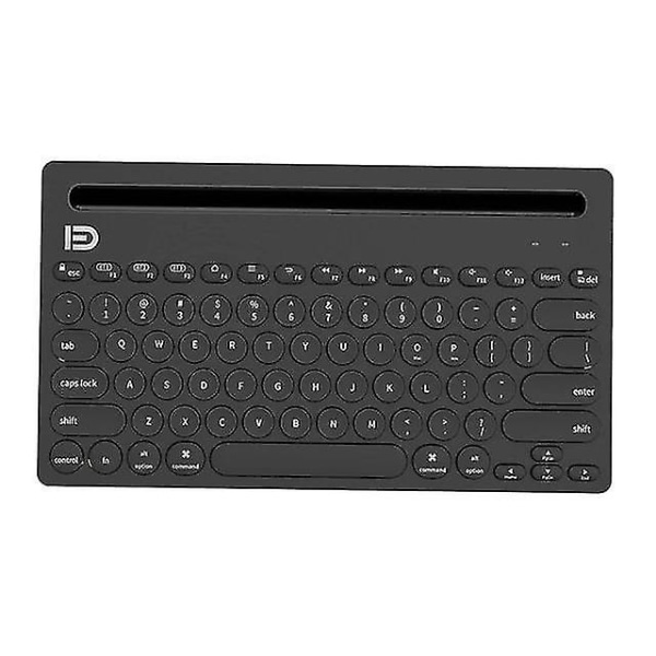 Qwert Portable Multi Device Bluetooth Wireless Keyboard Mini 76