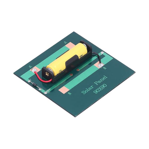 [LCS] Solopladepanel Solpaneloplader Celleopladepanel 1W DC2V til 1.2V AA-batterier Strømforsyning