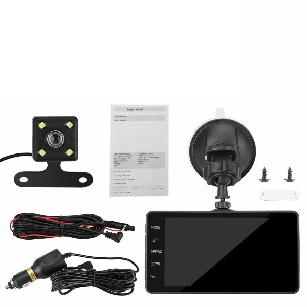 Bil Dvr Dash Cam Recorder Kamera