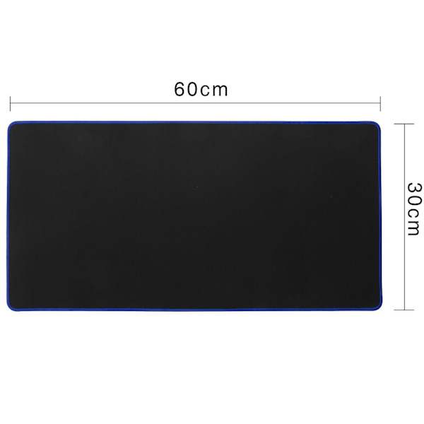 Ekstra Stor XL Gaming Musemåtte til PC Laptop Macbook Skridsikker 60cm X 30cm