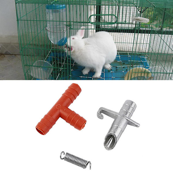 30 stk. Kanin Nipple Vand Drikkeautomat Fjerkræ Foderautomat Bunny Gnaver Mus