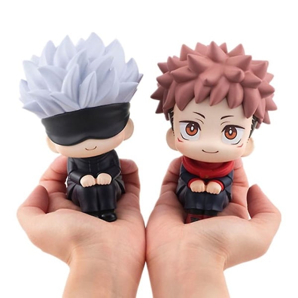 Anime Jujutsu Kaisen figur Söt Gojo Satoru Itadori Yuji actionfigur Gojo Satoru