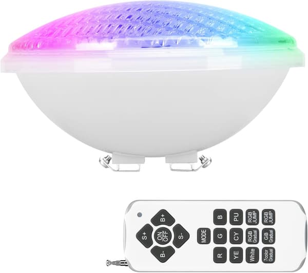 [LCS]36W PAR56 Poolbelysning, LED Poolspotlight Vattentät IP68, LED Sub