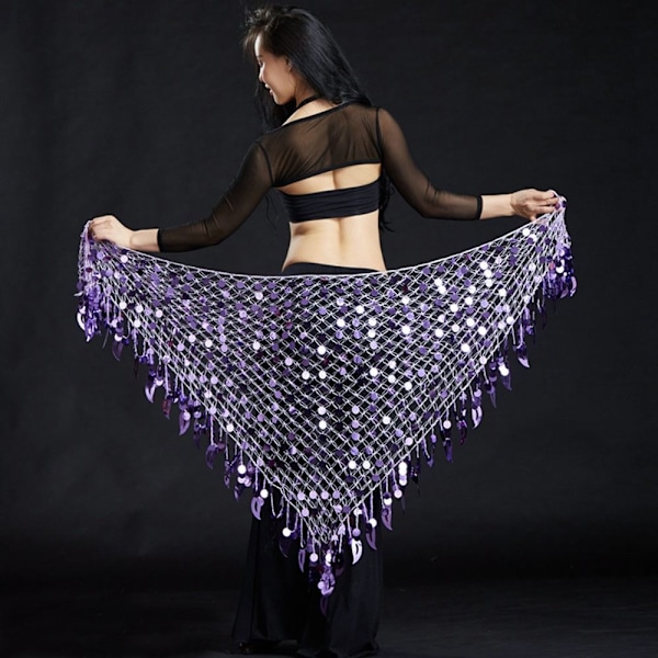 Vatsatanssivyö Lantioliina PURPPURA Purple