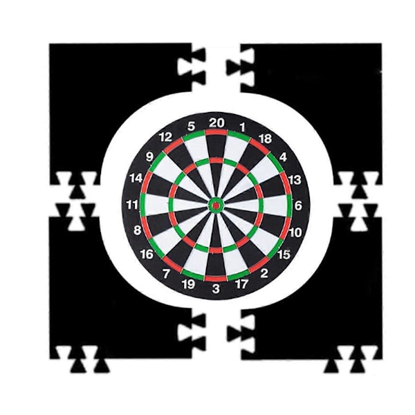 Dartboard Surround Protection Wall Protector, Board Ring for Standard Size Dartboard Protection