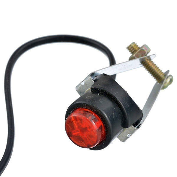 Elcykelhorn 6 Ljud Stark Cykelklocka Ringsignal Siren Alarm Högtalare M/ Klämmor