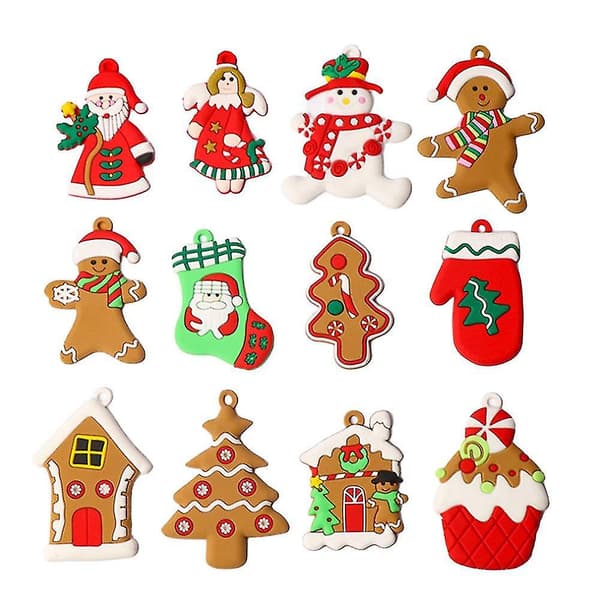 [LCS]Julgransdekorationer Julgransprydnader Pepparkaksgubbe För style 3