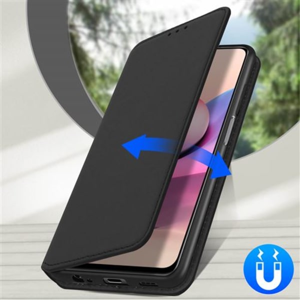 Fodral Kompatibelt med Xiaomi Redmi Note 10 / Note 10s Kortfack Funktion V