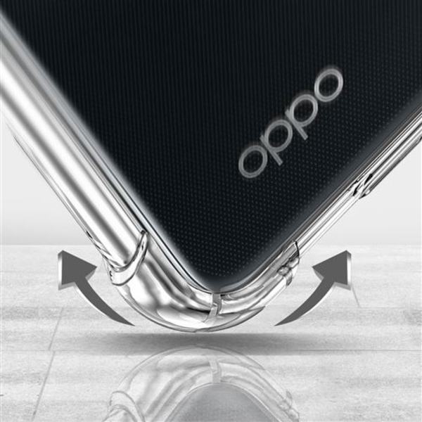 Kotelo, yhteensopiva Oppo A54 5G:n ja A74 5G:n kanssa, pehmeä iskunkestävä vahvistettu kulma