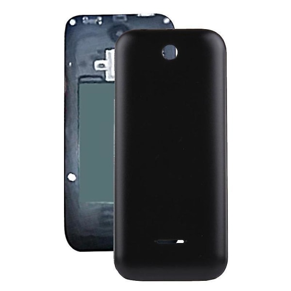 Enfärgad plastbatteri cover till Nokia 225 (svart)