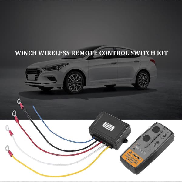 [LCS]12v Vinsj Fjernkontrollsett Håndsett Kompatibel Bil ATV SUV UTV Universal