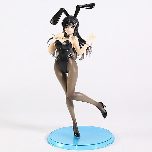Rascal Drømmer Ikke Om Bunny Girl Senpai Sakurajima Mai Pvc Fi black