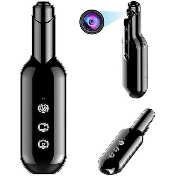 Mini 1080P Full HD minikamera Bärbar säkerhetsövervakningskamera, lämplig för hembil gömd