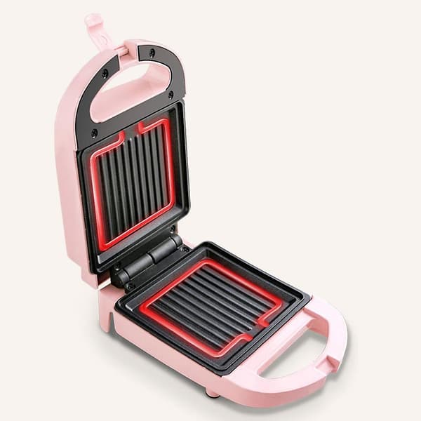 [LCS]Swotgdoby Multifunktionell Hushålls Mini Smörgåsmaskin, Kompakt
