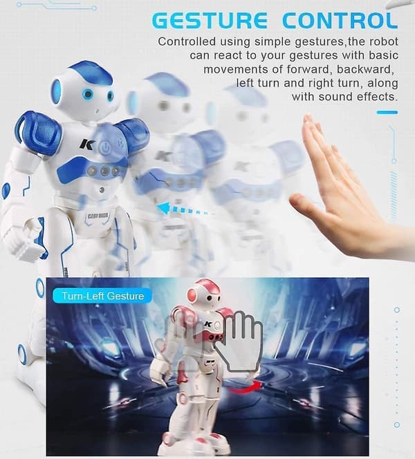 [LCS] Robotleker Bevegelsessensor Fjernkontroll Programmerbar Robotleke