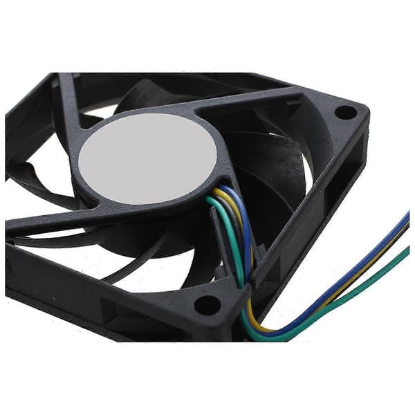 [LCS]70x70x15mm 12V 4 ben PWM PC Computer Case CPU Køler Køleventilator Black