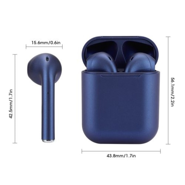 InPods 12 trådlös Bluetooth hörlurar Bärbar Frosted Stereo S