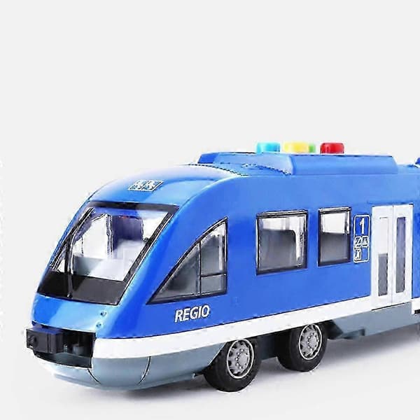 Subway Model Legetøjsbil med Lyd og Lys, Inertidrevet, Åbningsdøre, Plastik, 43cm