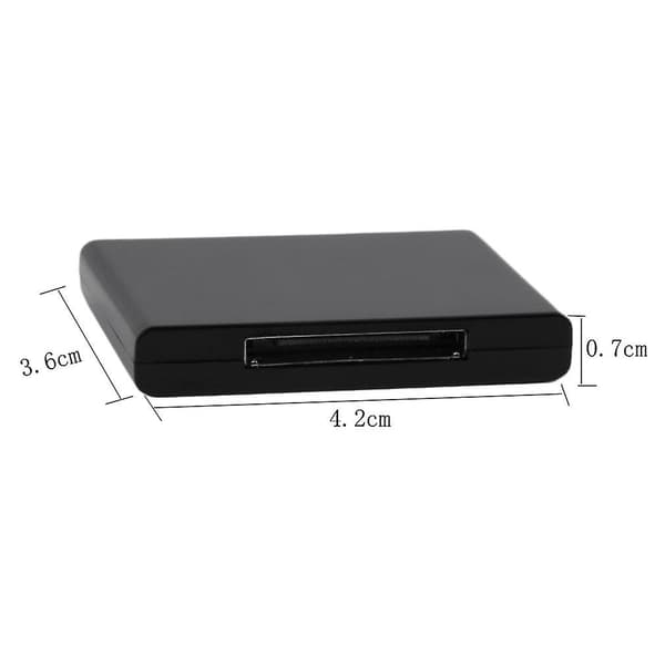 Bluetooth 2.1 A2dp musikk mottaker lydadapter kompatibel med 30-pinners dokkingstasjon