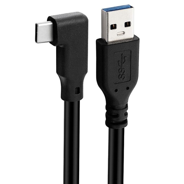 Vr Datakabel Albue Type-c Datakabel Usb3.1 Gen 2 Dobbelt Han Videoprojektionskabel 20 Vr Mobilspilkabel PQ122Grey 3M
