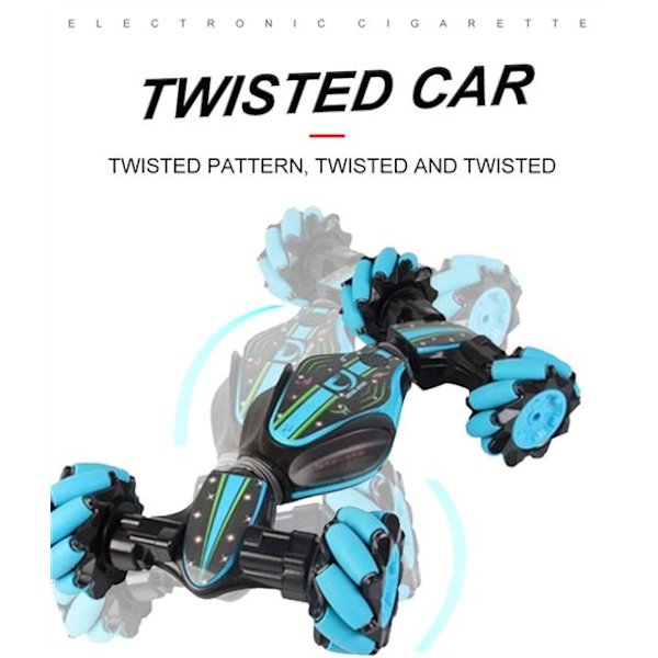 Jul Stunt Rc Gestdetektering Bil Torsionsfordonsdrift D