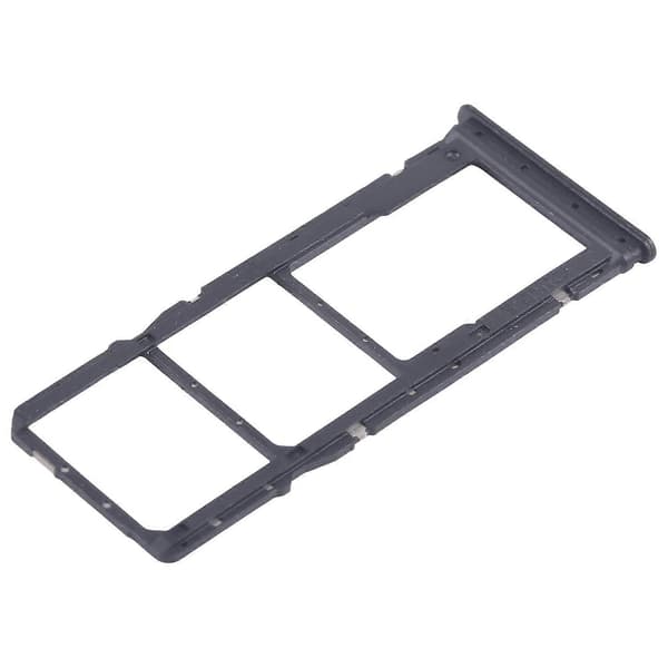 För Xiaomi Poco M6 KOMPATIBEL SIM + SIM-kortfack + Micro SD-kortfack Black