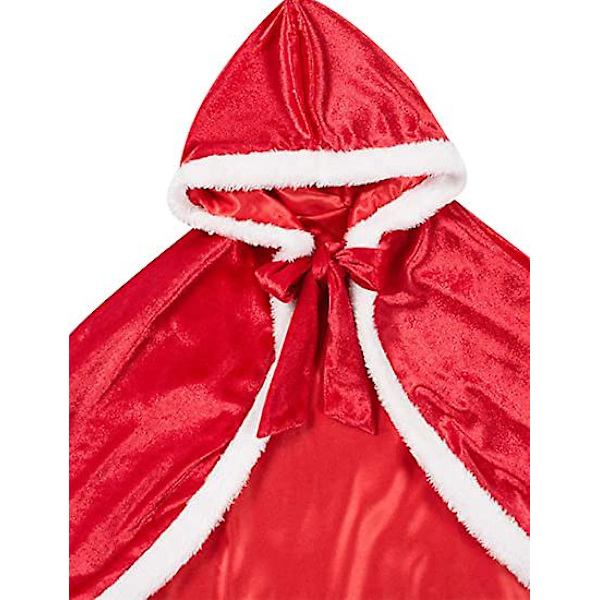 [LCS]Prinsesse hettekappe kostyme red 140cm