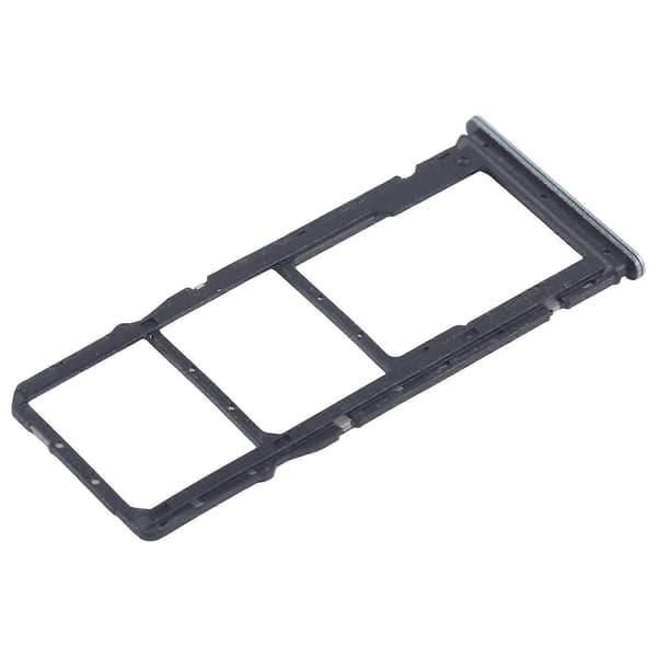 För Xiaomi Poco M6 KOMPATIBEL SIM + SIM-kortfack + Micro SD-kortfack Green