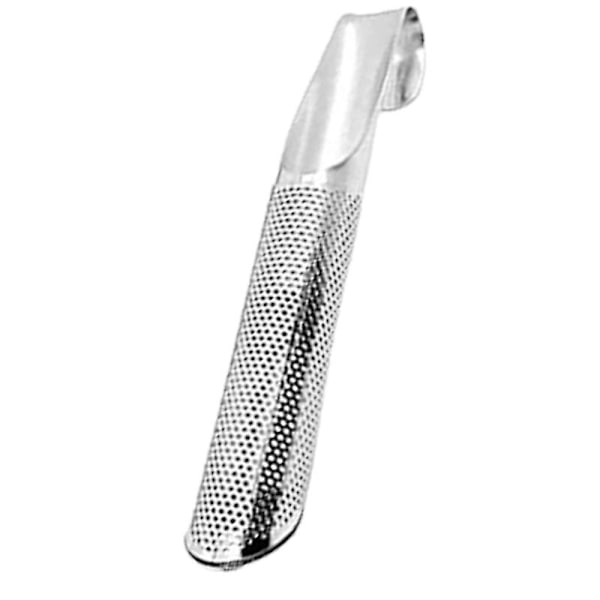Teesil i rostfritt stål 1/2 st Sil Stick Pipe Design Mesh Te Filter Lösa Blad Silar 1PCS