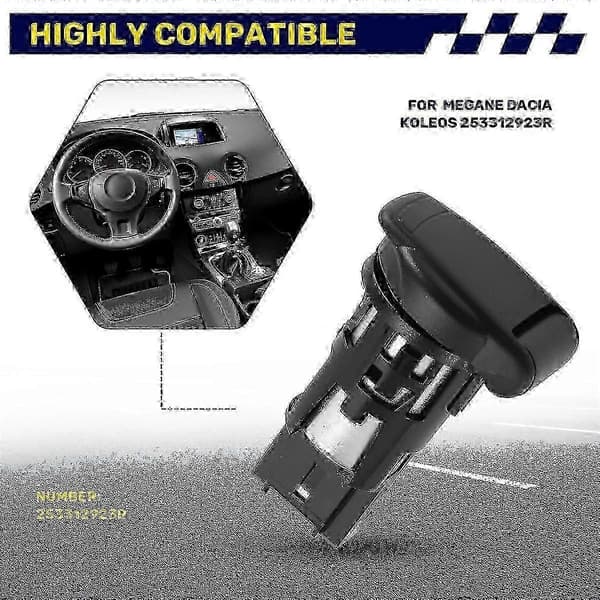Bilstrømstik til Renault Megane Dacia Koleos 253312923R