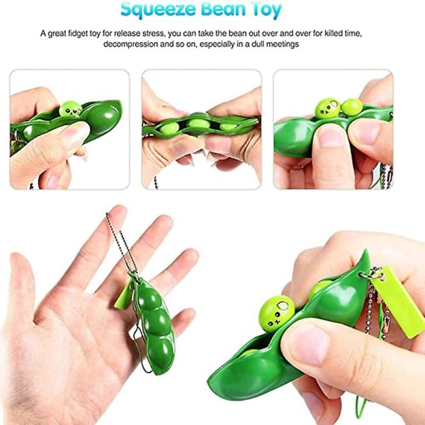 Sensorisk Fidget Leksak Set Fidget Leksakspaket Tryck Bubbla Pop Fidget Leksak För Personer Med Särskilda Behov Stress A