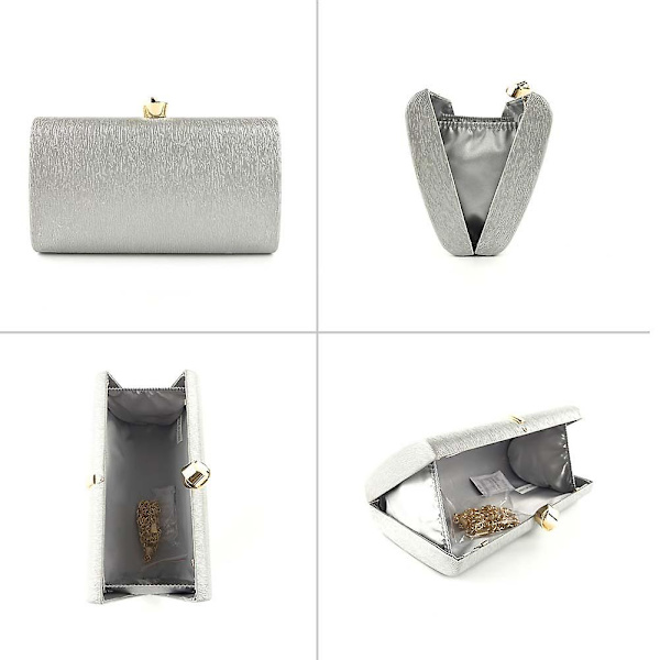 Kirjekuori-iltalaukku PU-nahkainen clutch-ketju olkalaukku
