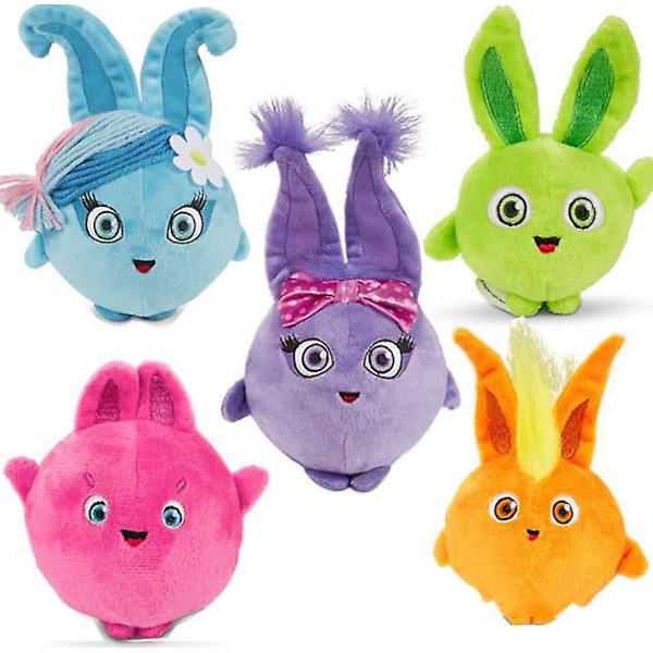 Sunny Bunnies Plyschleksaker Kanin Gosedjur för Barn green