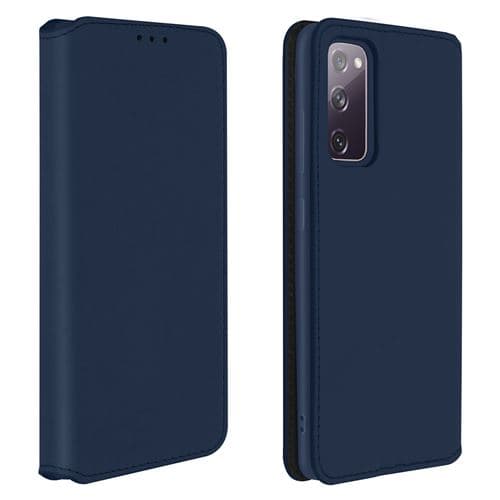 [LCS]Fodral kompatibelt med Samsung Galaxy S20 FE Folio Plånboksfunktion Stativ Blå
