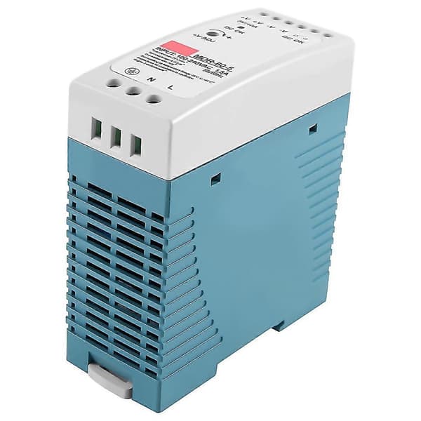 Mdr60 5v 60w Din-skinne strømforsyning Acdc driver spenningsregulator