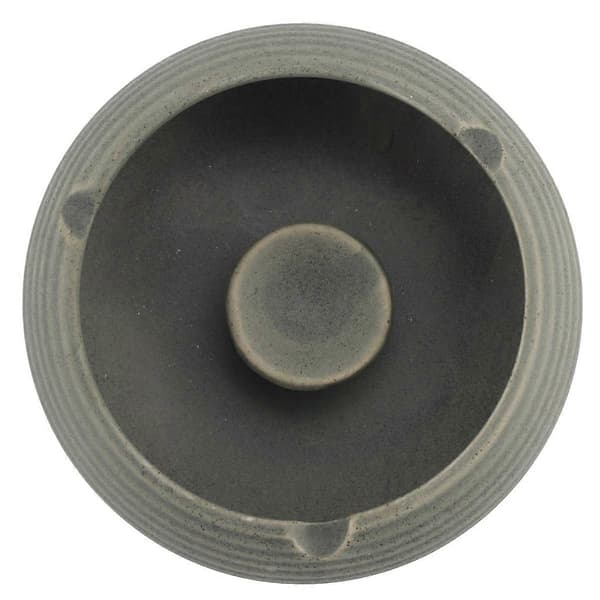[LCS] Ceramic Ashtray with Windproof Lid for Indoor and Outdoor Use - Light Blue Light Blue